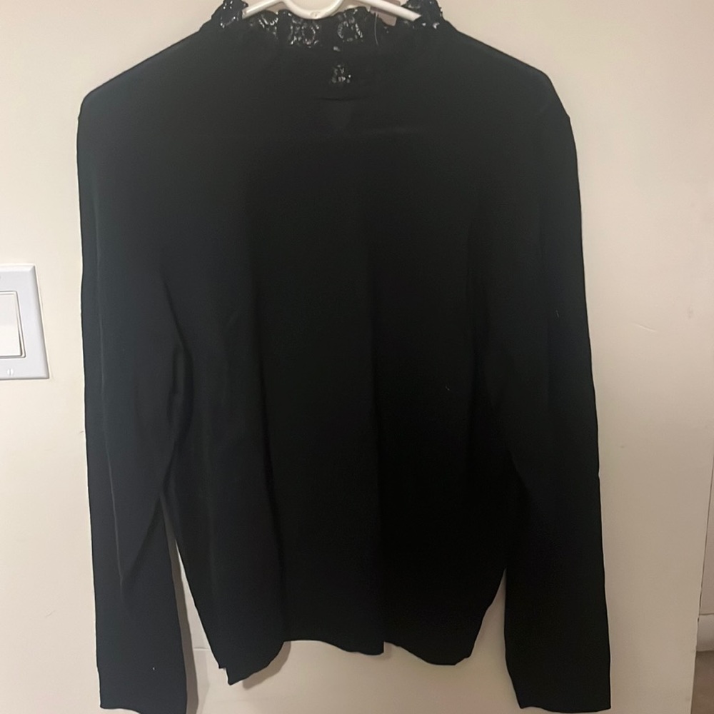 J. Crew black long sleeve